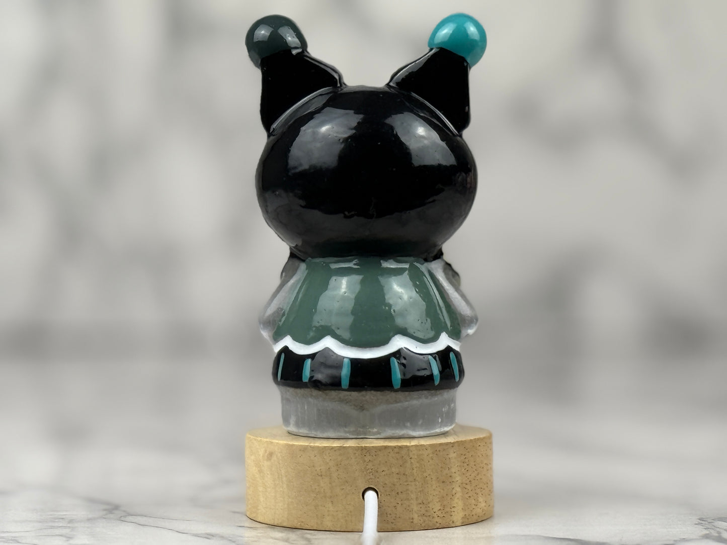 Hand painted Kuromi Selenite Crystal - Jade's Feng Shui Oasis