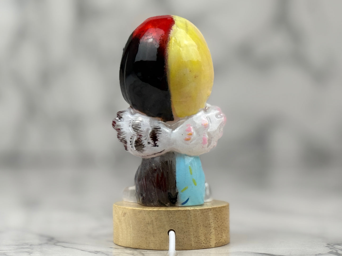 Hand painted Kuromi Selenite Crystal - Jade's Feng Shui Oasis