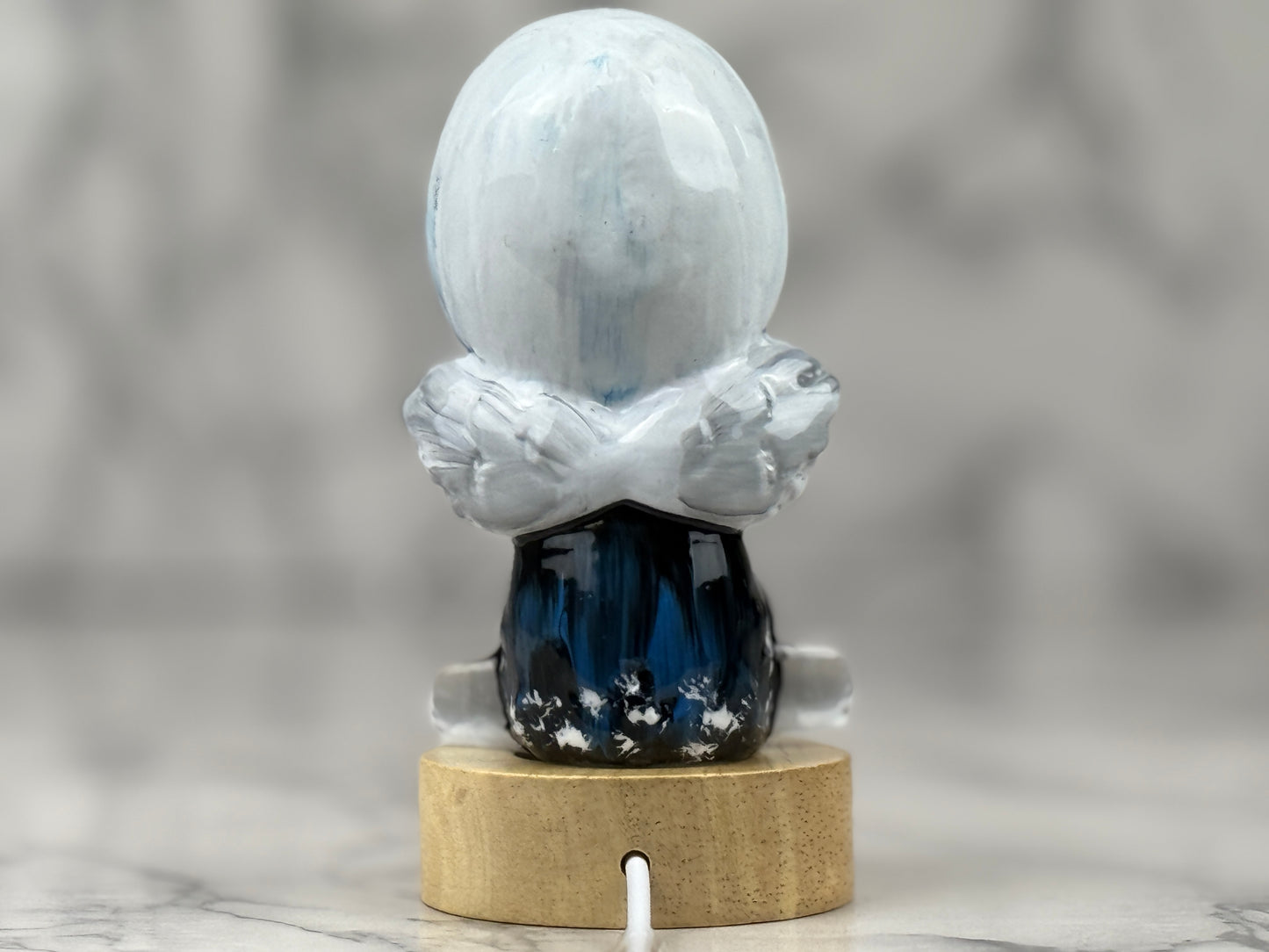 Hand painted Kuromi Selenite Crystal - Jade's Feng Shui Oasis